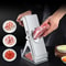 Premium Kitchen Manual Vegetable Slicer Grater Food Prep Press 6