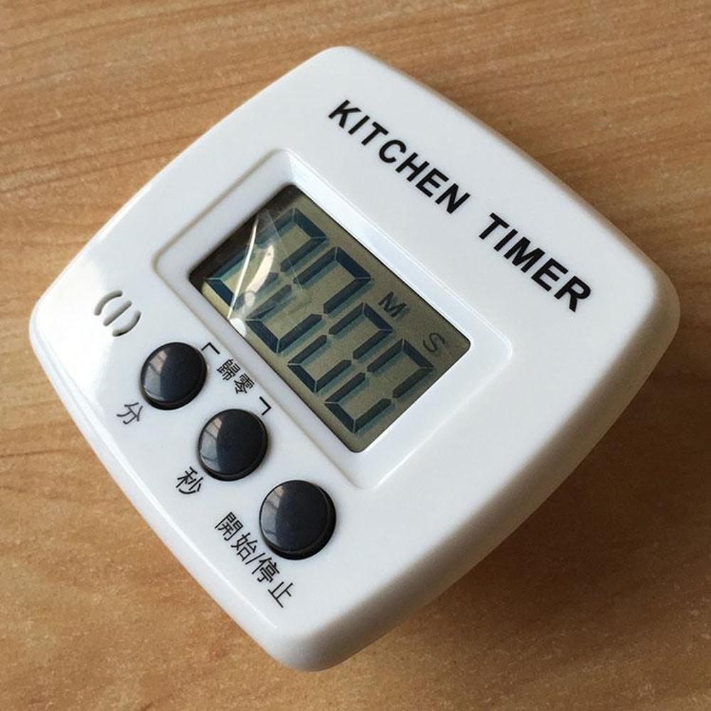 Magnetic Digital Kitchen Timer With Loud Alarm Holder For Cooking And Baking 4