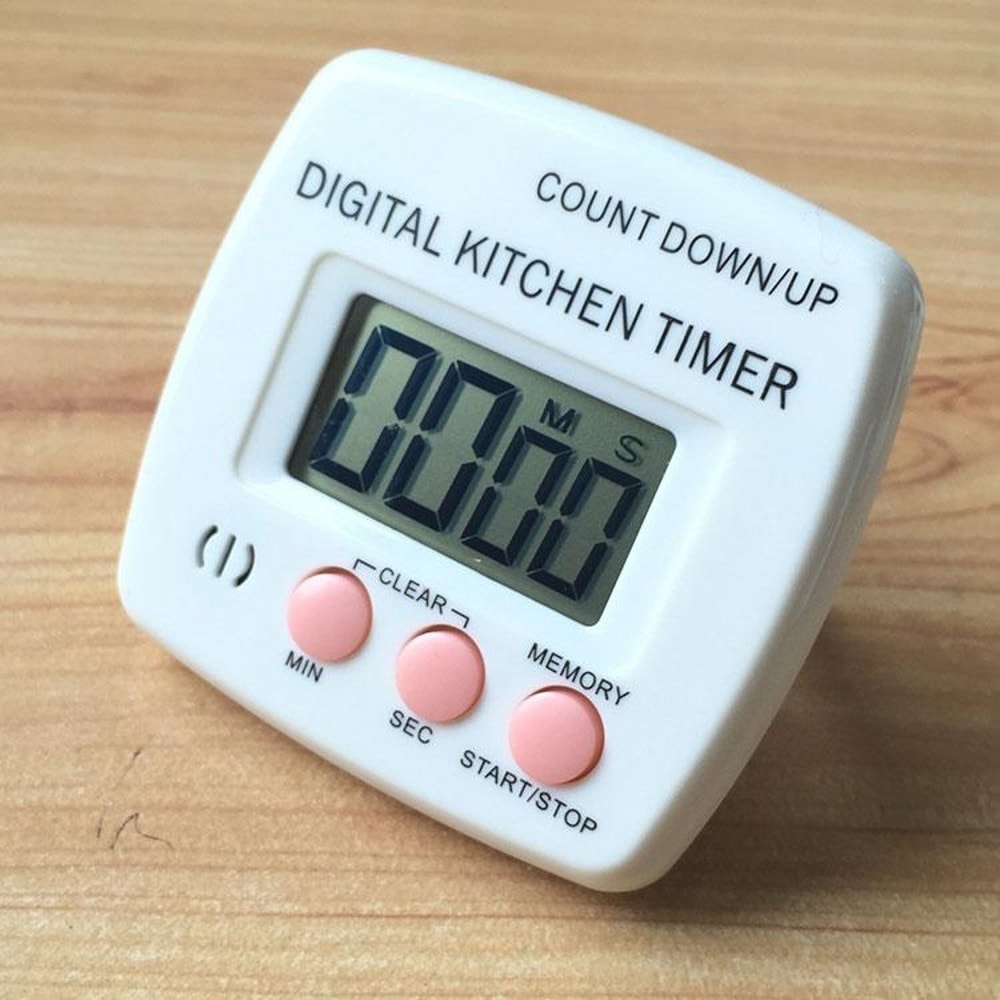 Magnetic Digital Kitchen Timer With Loud Alarm Holder For Cooking And Baking 5