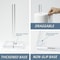 Clear Acrylic Toilet Paper Holder Storage Organizer For Bathroom Kitchen Living Spaces 4