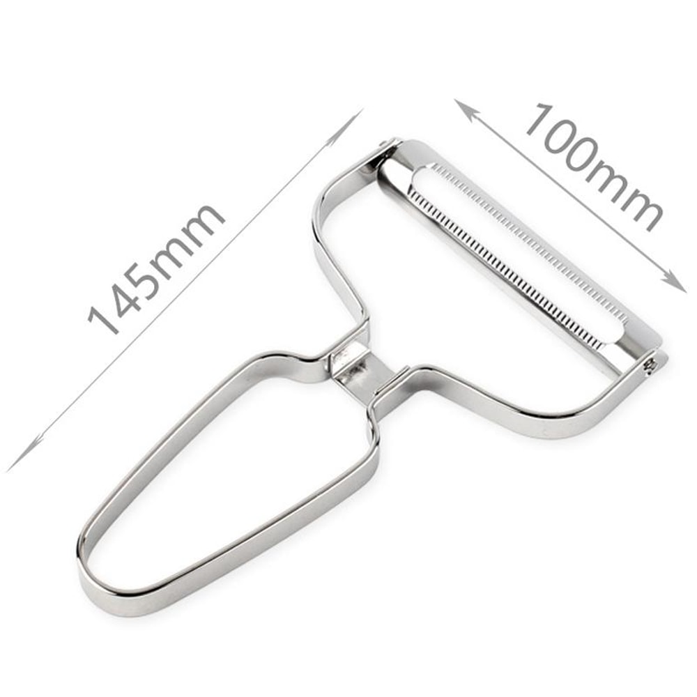 Stainless Steel Wide Blade Fruit Vegetable Peeler For Melons Cucumbers Produce 3