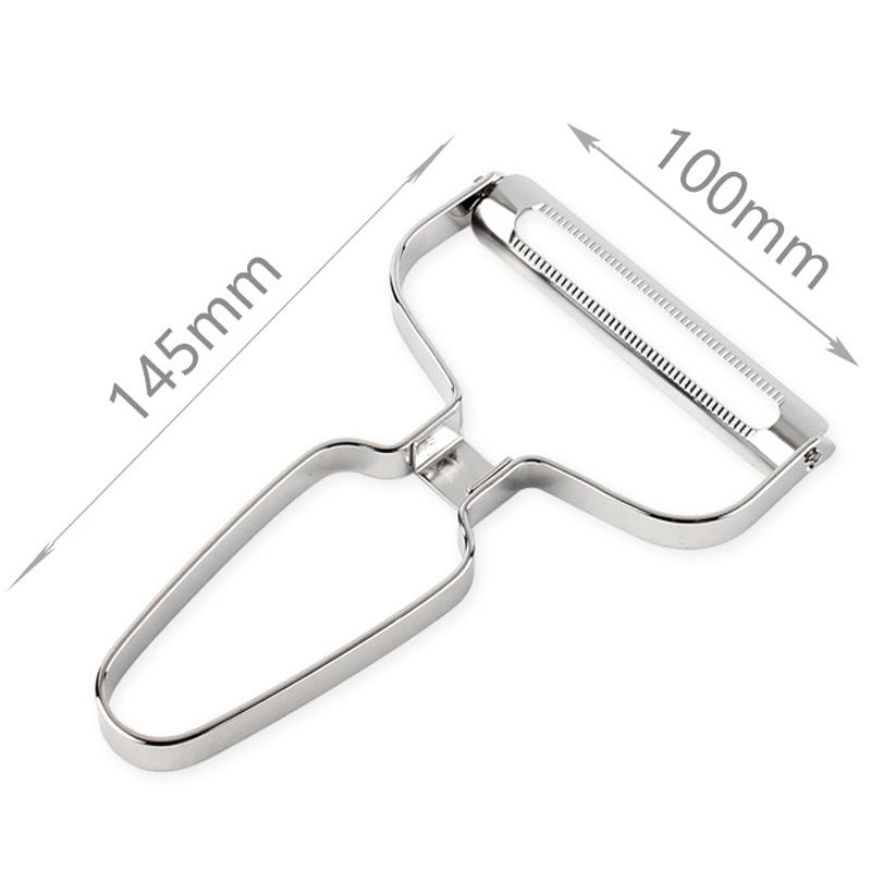 Stainless Steel Wide Blade Fruit Vegetable Peeler For Melons Cucumbers Produce 3