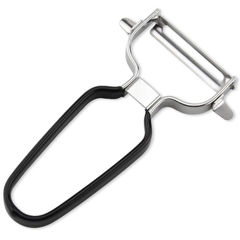 Stainless Steel Wide Blade Fruit Vegetable Peeler For Melons Cucumbers Produce 6