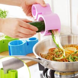 premium multifunction double head grater & knife sharpener spiral kitchen tool