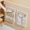Detachable Wall Mount Mesh Grocery Bag Holder Dispenser Organizer 1