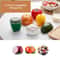 Kitchen Fresh Keeping Vegetable Fruit Storage Box Set Reusable Food Storage Organizers 7