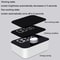 Silent LED Magnetic Kitchen Timer With Large LED Display Countdown Memory 5