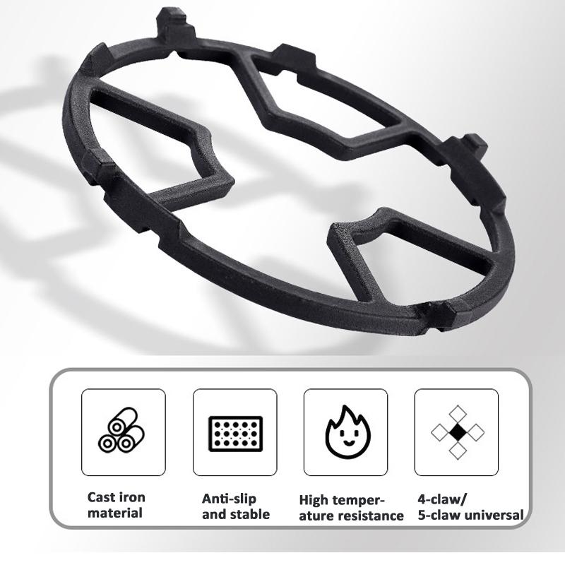 Cast Iron Wok Support Ring For Gas Stove Heavy Duty Wok Support Ring 2
