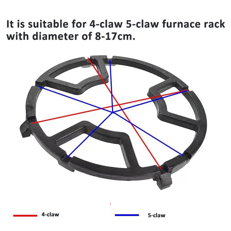 Cast Iron Wok Support Ring For Gas Stove Heavy Duty Wok Support Ring 3