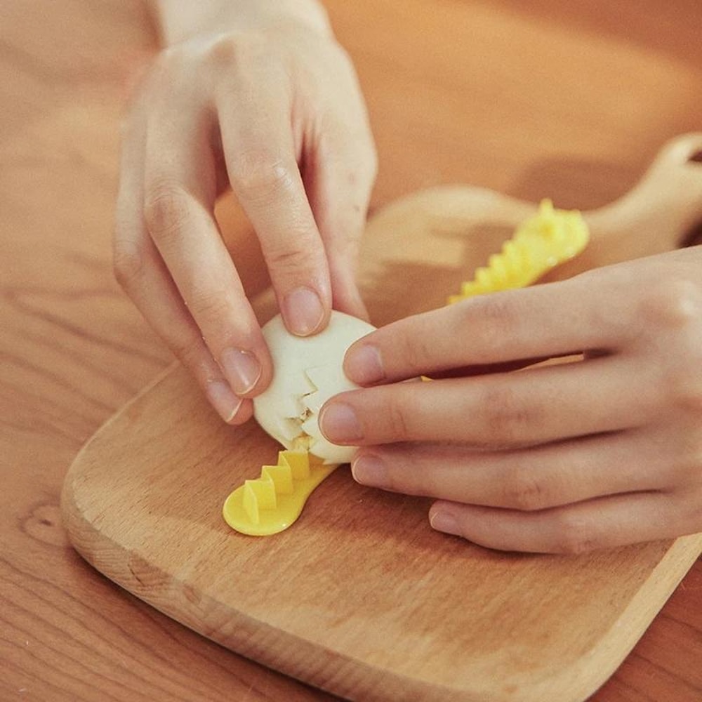 Decorative DIY Egg Cutter Mold Set Creative Kitchen Egg Shaping Tools 8