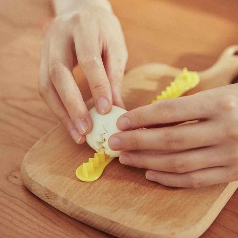Decorative DIY Egg Cutter Mold Set Creative Kitchen Egg Shaping Tools 8