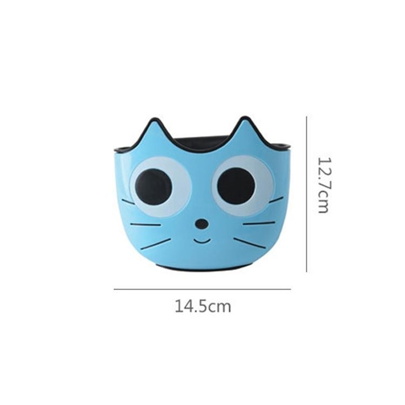 Cartoon Adjustable Sink Hanging Storage Basket Kitchen Bathroom Organizer 8