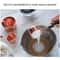 Premium Walnut Handle Kitchen Baking Copper Plated Measuring Cups And Spoon Set 7