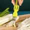 Premium Multifunctional Green Onion Peeler Scallion Slicer Kitchen Herb Cutter 0
