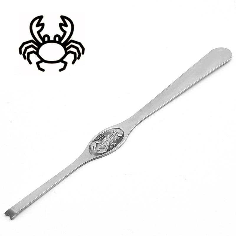 Premium Stainless Steel Crab Spoon Lobster Fork Set Durable Seafood Tools 1