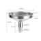 Premium Kitchen Oil Separator Soup Oil Filter With Removable Strainer 3