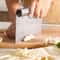 Premium Stainless Steel Kitchen Dough Noodle Scraper With Scale 0