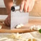 Premium Stainless Steel Kitchen Dough Noodle Scraper With Scale 0