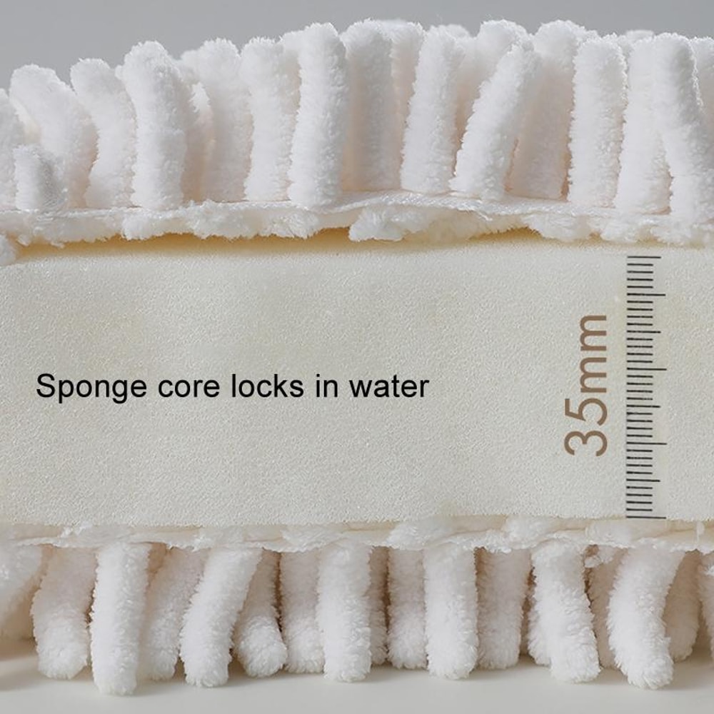 Premium Hanging Chenille Hand Towel Ball Quick Dry Super Absorbent 4
