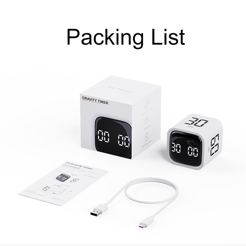 Premium Multifunction Countdown Clock Digital Kitchen Study Timer 10