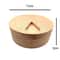 Natural Beech Wood 7 Compartment Herb & Medicine Storage Box Organizer
