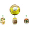 Premium Multifunction Kitchen Egg Slicer Stainless Steel Egg Cutter Set 6