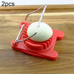 premium multifunction kitchen egg slicer & stainless steel egg cutter set