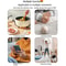 Magnetic Mechanical Kitchen Timer Clock Battery Free Visual Countdown 9
