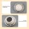 Magnetic Mechanical Kitchen Timer Clock Battery Free Visual Countdown 8