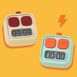 robot kids magnetic kitchen & time management countdown timer