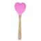 Premium Heart Shaped Silicone Spatula Heat Resistant Nonstick Silicone Spatula For Baking Cooking 2