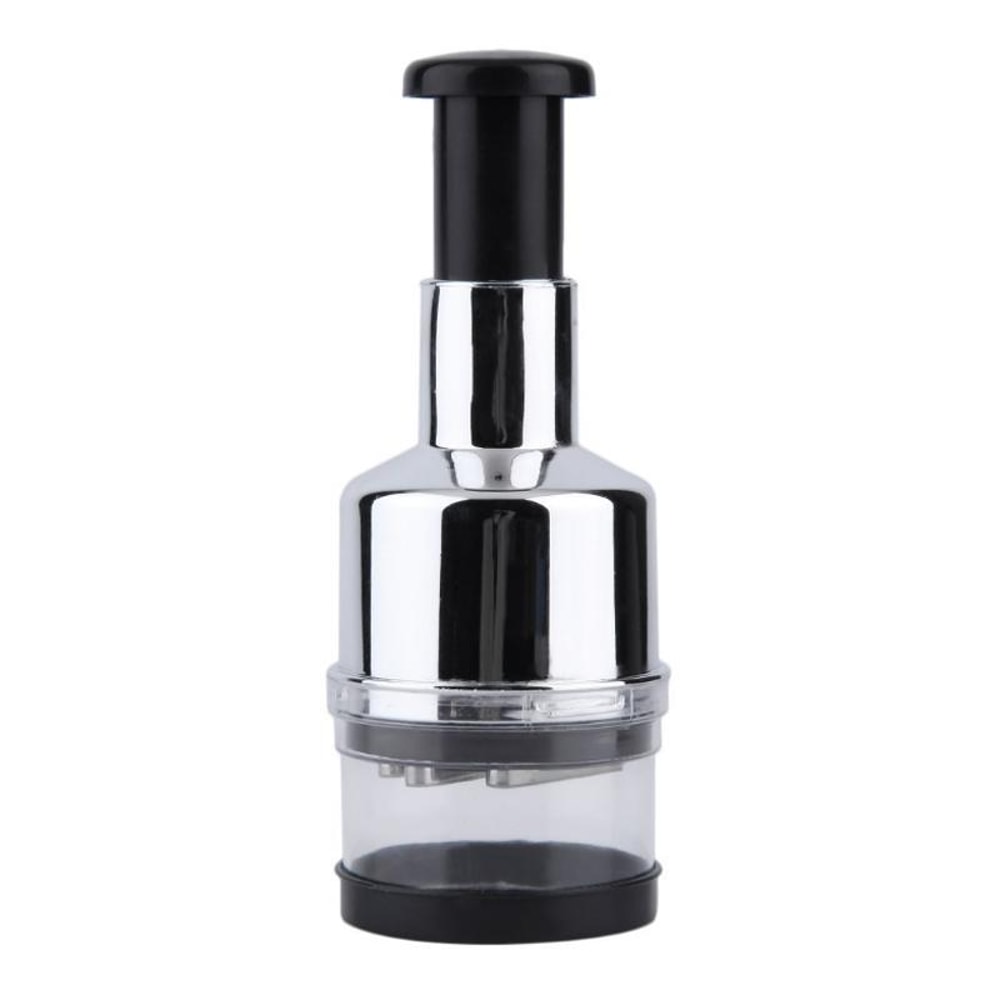 Garlic Onion Press Cutter With Ergonomic Grip 304 Stainless Steel Kitchen Chopper 7