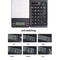 Digital Pocket Scale With Solar Calculator 01g Precision Food Scale And 12 Digit Math Tool For Jewe 2