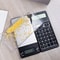 Digital Pocket Scale With Solar Calculator 01g Precision Food Scale And 12 Digit Math Tool For Jewe 0