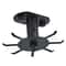Premium Stainless Steel 360 Rotating Kitchen Shelf No Punch Hanging Shelf Organizer 8