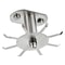 Premium Stainless Steel 360 Rotating Kitchen Shelf No Punch Hanging Shelf Organizer 1