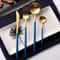 Premium Western Stainless Steel Cutlery Set Knives Forks Spoons 6