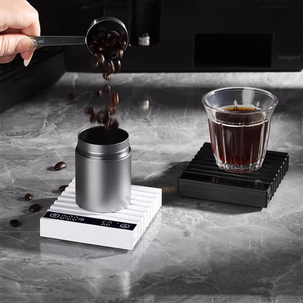 Smart Mini Portable Coffee Scale With Timer High Precision Hand Drip Brewing Scale 0