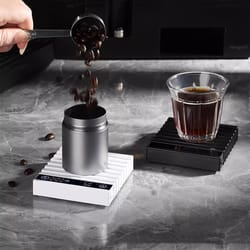 smart mini portable coffee scale with timer high precision hand drip brewing scale