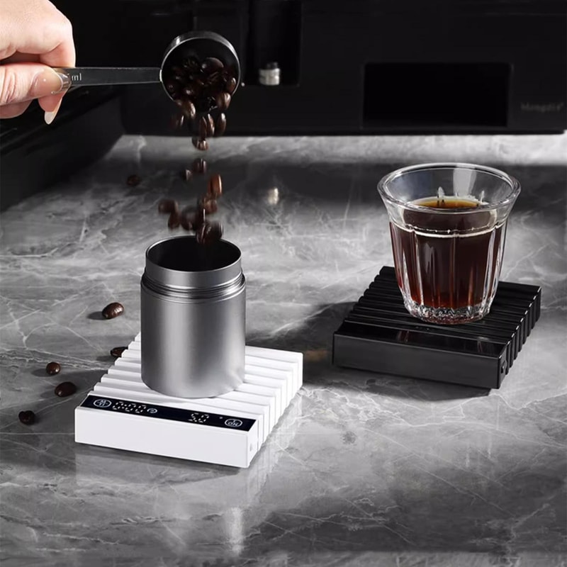 Smart Mini Portable Coffee Scale With Timer High Precision Hand Drip Brewing Scale 0