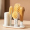 Premium Bamboo 4 In 1 Kitchen Cleaning Brush Set Multifunction Pot Cup Scrubber 0