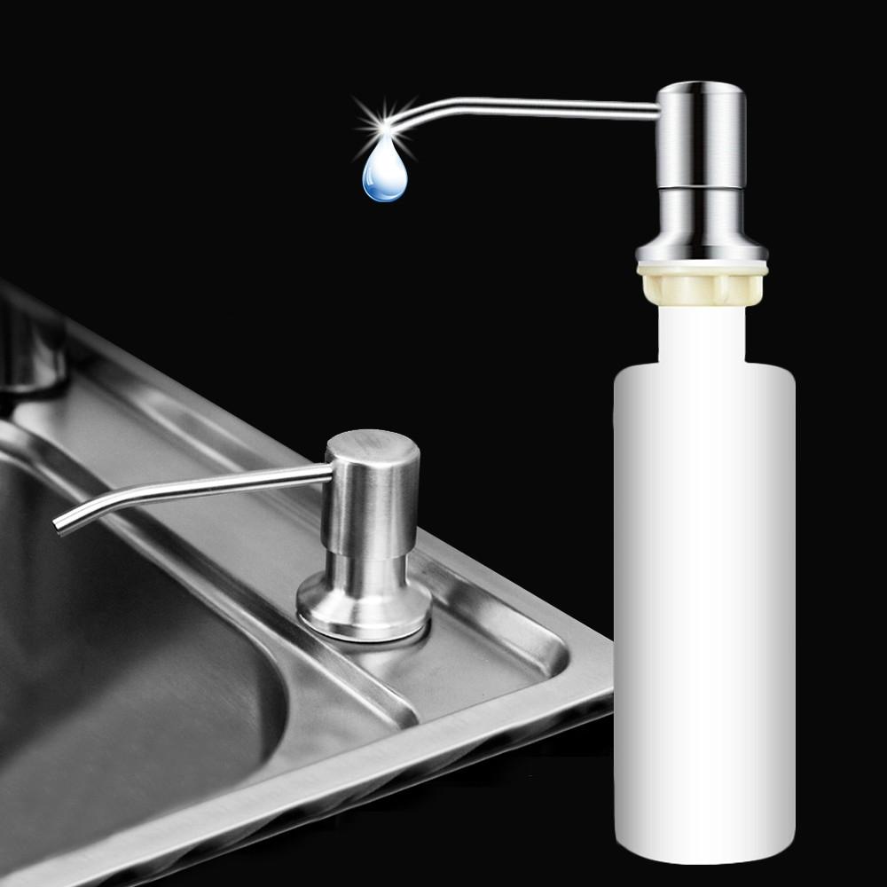 Premium Built In 304 Stainless Steel Kitchen Sink Soap Dispenser 1