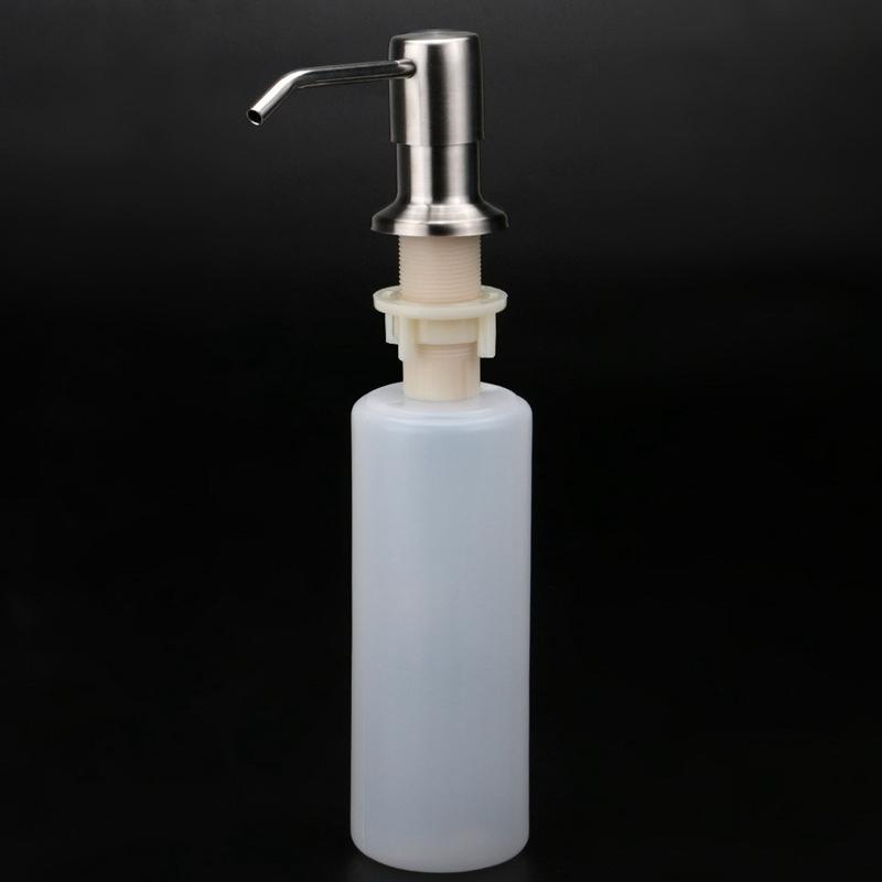 Premium Built In 304 Stainless Steel Kitchen Sink Soap Dispenser 0