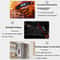 PrecisionFold LCD Foldable Digital Food Thermometer Instant Read Meat Thermometer 7