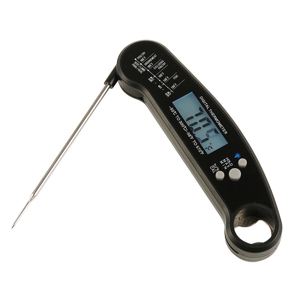 PrecisionFold LCD Foldable Digital Food Thermometer Instant Read Meat Thermometer 4