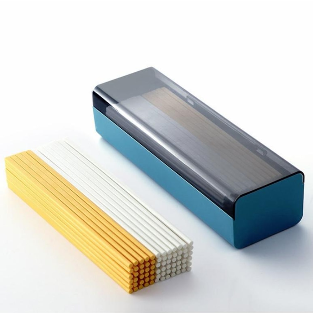 Premium Dust Proof Kitchen Chopstick Utensil Storage Box With Drainage 9