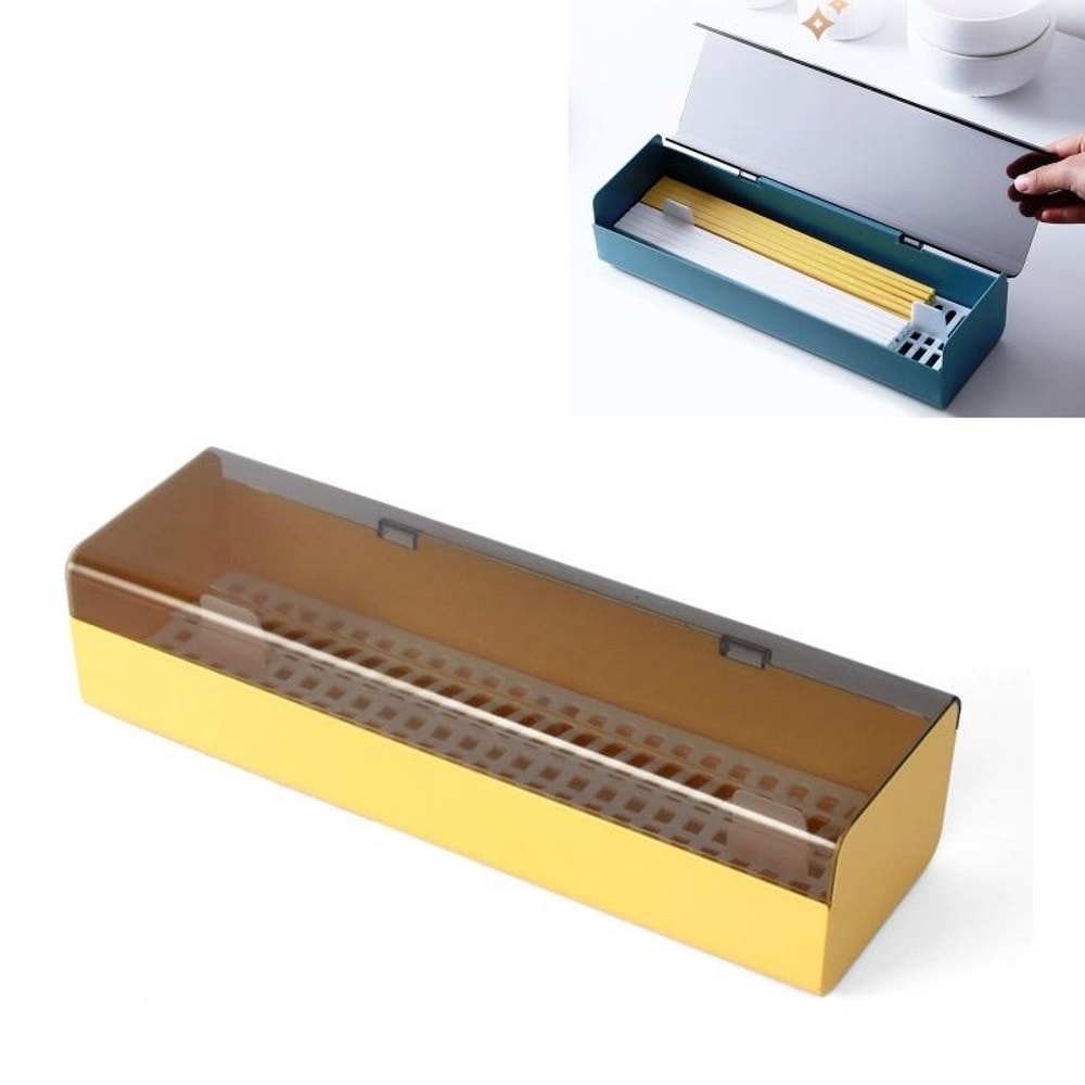 Premium Dust Proof Kitchen Chopstick Utensil Storage Box With Drainage 4