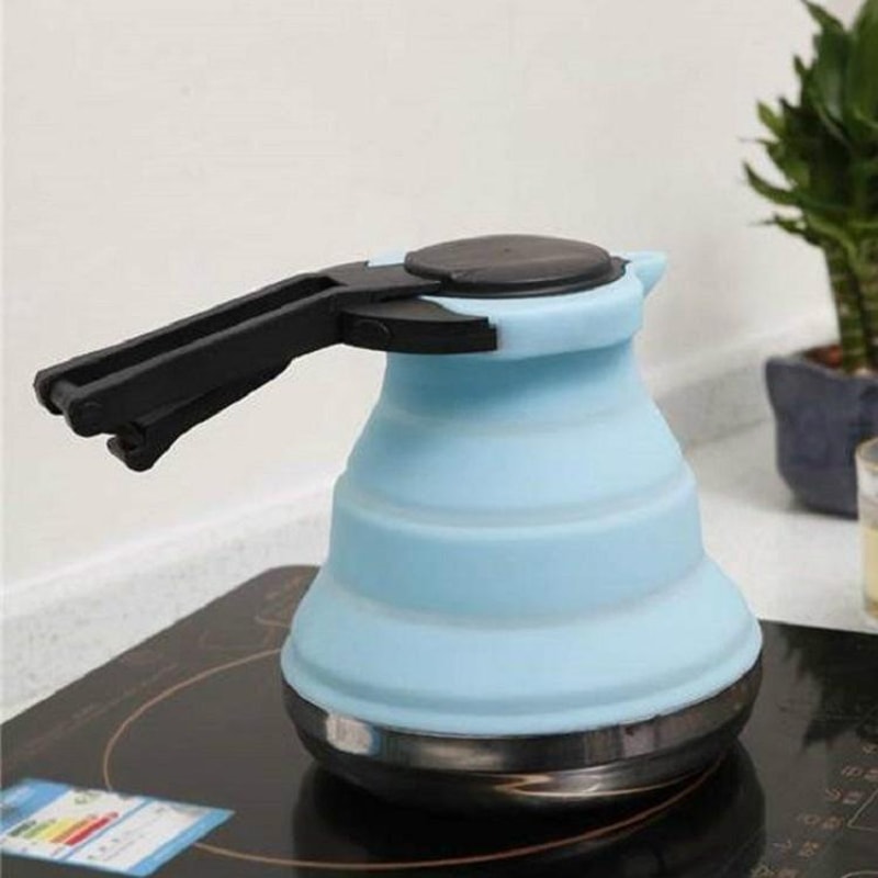 Foldable Silicone Coffee Tea Teapot Portable Heat Resistant 1