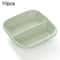 Premium 10 Piece Wheat Straw Kitchen Sauce Seasoning Dish Set 2