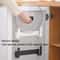Wall Mounted Carbon Steel Pot Lid Holder Cutting Board Storage Rack 5